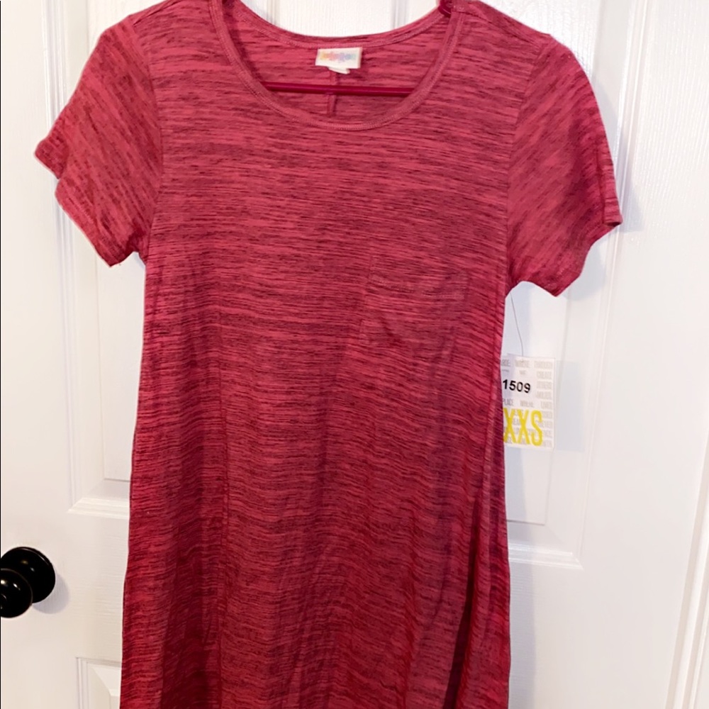 Lularoe Carly T-shirt dress with pocket